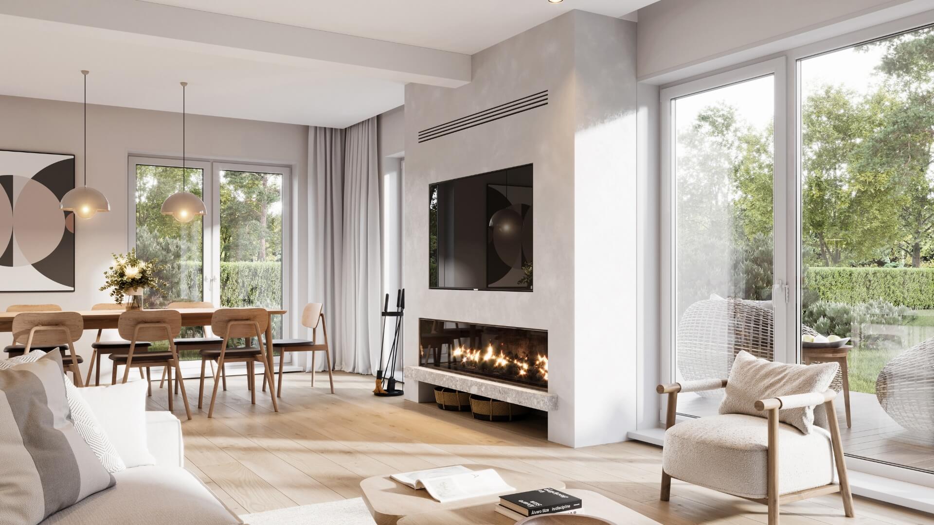 Luxury Minnesota Homes™ open floor plan interior