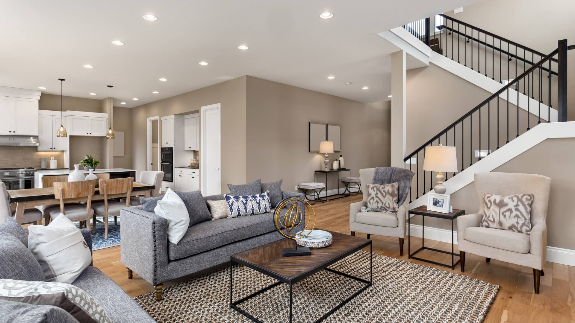 Modern luxury Minnesota home interior